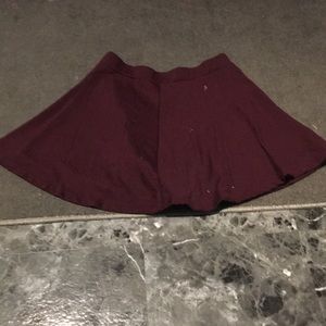 Women’s Burgundy Skirt